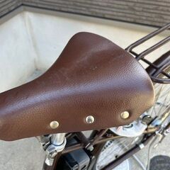 🌈バッテリーほぼ新品！8.9Ah  ブリヂストン　ポルク　新基準　電動自転車　電動アシスト自転車　26インチ　10173の画像