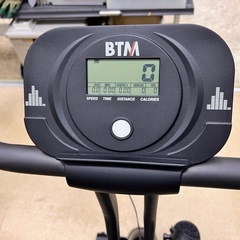 BTM フィットネスバイク MS302875 エアロバイク 家庭用 折り畳み式 静音 美品 【11100030】の画像