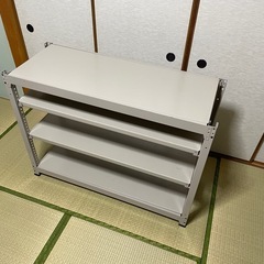 キタジマ スチールラック150kg 幅120cm 
高さ90cm 近隣お届け可の画像