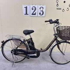 123整備済新基準パナソニック電動アシスト自転車24インチ中古車の画像