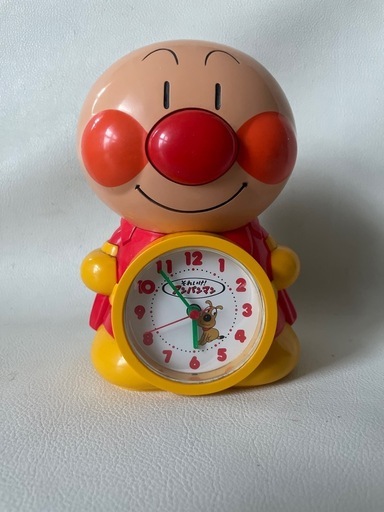 SEGA セガ それいけ！ アンパンマン 置き時計 アラームクロック おしゃべりめざまし 当時物 日本製 中古品