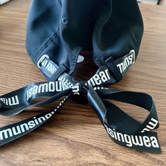 マンシング Munsingwear ゴルフ キャップ レディース ロゴリボン付き の画像