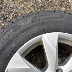 レクサスRX純正アルミ18インチ235/65R18 106Q ブリジストンブリザック VRX3  2022年製　5穴PCD114.3 8J オフセット+30の画像
