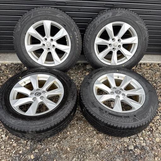 レクサスRX純正アルミ18インチ235/65R18 106Q ブリジストンブリザック VRX3  2022年製　5穴PCD114.3 8J オフセット+30