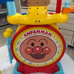 アンパンマン　幼児用ドラムセットの画像