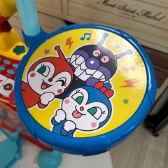 アンパンマン　幼児用ドラムセットの画像