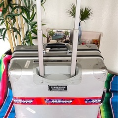 ビンテージ　アルミキャリーケースの画像