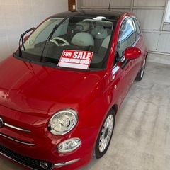 フィアット500  ツインエア　ラウンジ(全塗装済み)車検…