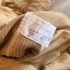 【3点セット 秋カラー】コーデュロイ  パンツ 　レディースの画像