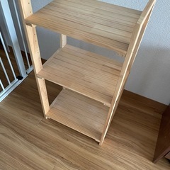 木製の棚【高さ83 縦30 横42.5】の画像