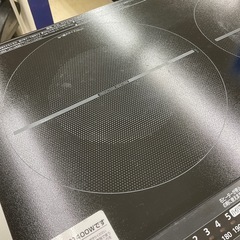 アイリスオーヤマ 2口IHコンロ IHK-W13Sの画像