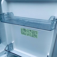 ①✅SHARPノンフロン冷凍冷蔵庫 ✅SJ-D15H-Wの画像