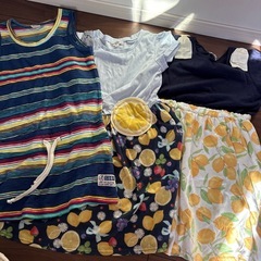 女の子140cm夏服まとめ売りの画像