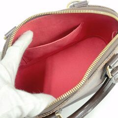 NR32　ok07084tm【LOUIS VUITTON】アルマBB　ダミエエベヌ N40606の画像