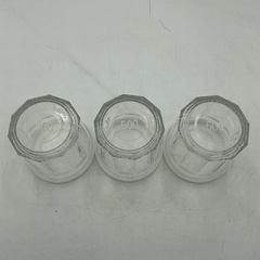 ガラス蓋付き保存容器 3個セットの画像