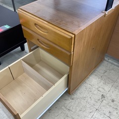 木製ワゴン キャスター付きの画像
