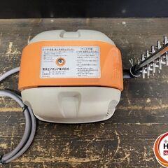 【久留米】【引き取り限定】【中古品】Yasunaga 安永エアポンプ AP-40P エアーポンプ 単相100V 常用圧力:12kPa 風量:40L/min 常用消費電力:27Wの画像