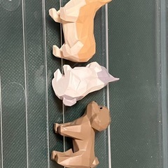 ガチャポン　犬3セットの画像
