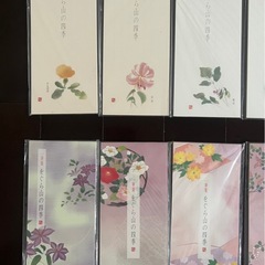 花柄デザイン便箋セットの画像