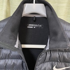 Nike Golf ナイキゴルフ 中綿ベスト AEROLOFT サイズL 黒 ベスト ブラック 黒 ランニングの画像