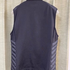 Nike Golf ナイキゴルフ 中綿ベスト AEROLOFT サイズL 黒 ベスト ブラック 黒 ランニングの画像
