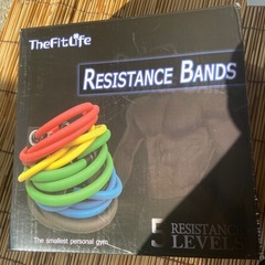 未使用　the fit life トレーニングチューブ　の画像