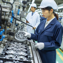 【派遣社員】車部品の検査作業員募集　愛知県丹羽郡大口町　2交代制の画像
