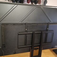無料配送　美品 24年製 東芝REGZA 65M550M 65V型 4KレグザエンジンZR搭載 Youtube NETFLIX 多機能音声リモコンの画像