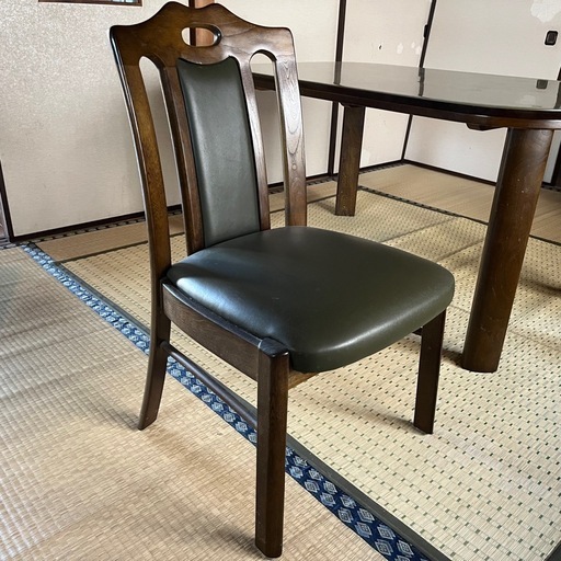 【引取決定】ダイニングテーブル椅子4脚セット