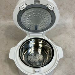 A8048【お買い得商品‼】LOCABO ロカボ　2022年製 炊飯器 低糖質炊飯器 炊飯ジャー マイコン式 　JM-C20E-Wの画像