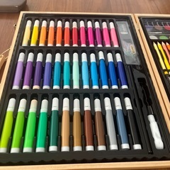無印良品 お絵描きセットの画像