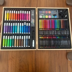 無印良品 お絵描きセットの画像