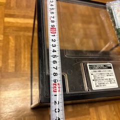 多分未使用の水槽と亀の陸場の画像