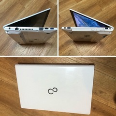 🔵富士通13.3インチSH90/高性能i5第四世代/メモリ8GB/Win11pro/SSD256gb/超解像度/Office2021/アプリ多数すぐ使える の画像
