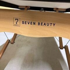 木製折り畳みマッサージベッド黒【管理番号564】の画像