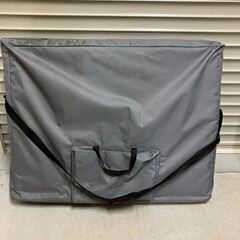 木製折り畳みマッサージベッド黒【管理番号564】の画像