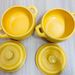 ケデップ K+dep ミニポット 耐熱セラミック鍋 11cm 2セットの画像