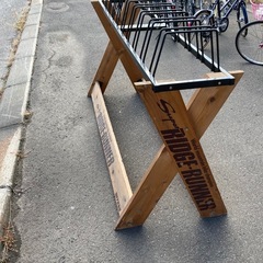 自転車ラック 自転車置きの画像