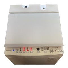 TOSHIBA 縦型洗濯機 2022年製品7.0kgホワイトの画像
