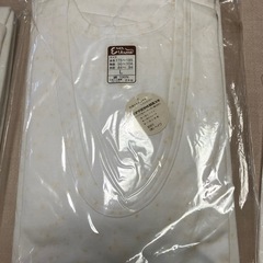 長袖U首肌着Lサイズ４枚の画像