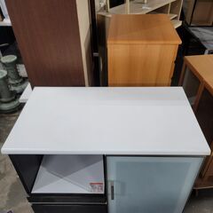 ニトリ キッチンボード/キッチンカウンター W910×D500×H1010mm 25j菊TKの画像