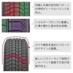 スタッドレスタイヤ【２１５／６５Ｒ１６】ＫＥＮＤＡ 新品４本工賃込総額【４８，４００円】の画像