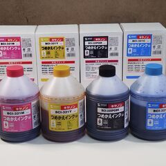 キャノン系サンワサプライ 詰め替え500ml×4　の画像