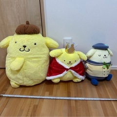 ポムポムプリン13点セット　ぬいぐるみ　ポーチ　バスタオルの画像