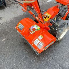 KUBOTA 耕運機 GH130 土の助ミニ 動作品 農作業の画像