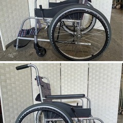 日進医療器　折りたたみ車椅子 NEO-0 アルミ製 車イスの画像
