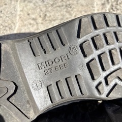 安全靴　27cm 　中古品の画像