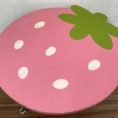 【差し上げます】 野いちご折り畳みテーブルの画像