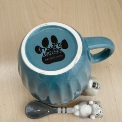 新品 猫 ネコ マグカップ スプーン セットの画像