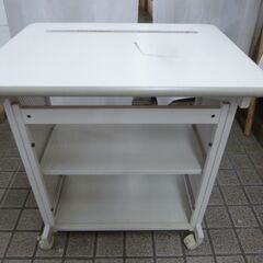 ◆お引取り限定/三重県/値引不可(値引きコメント返信不可)◆中古 パソコンデスク [G-284]の画像